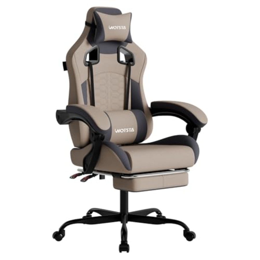 Gaming Chair - Gaming Chair with Massage, Ergonomic PC