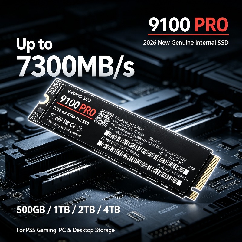 Pc Gaming News - New Genuine 9100 PRO M.2 2280