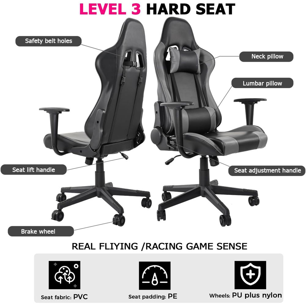 High-Back Reclining Gaming Cha - огляд і ціна Gaming Chair