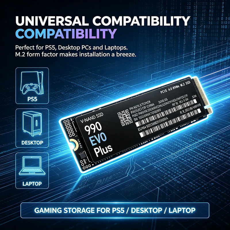 New 990 EVO Plus M.2 2280 NVMe - огляд і ціна Pc Gaming News