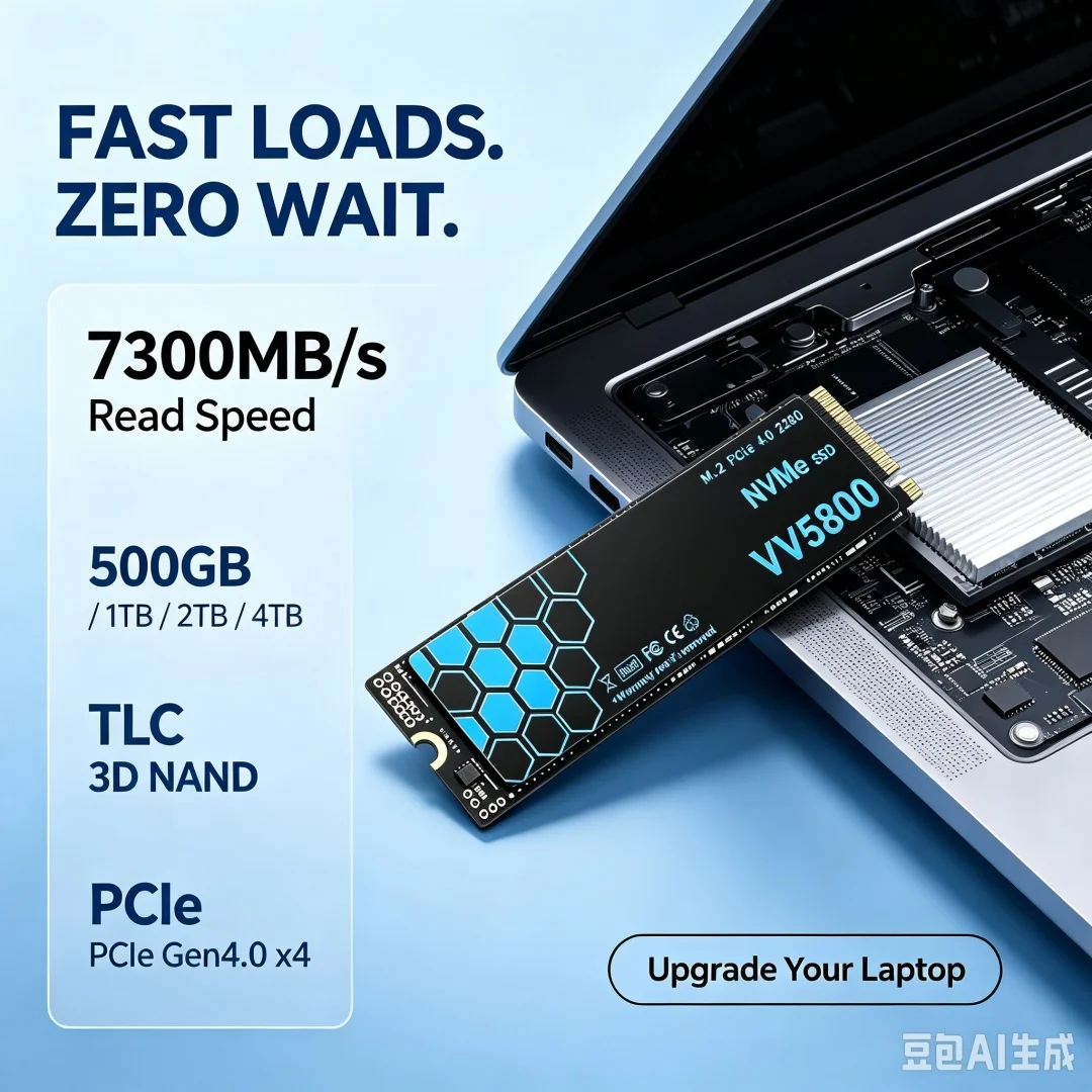VV5800 New M.2 NVMe SSD PCIe G - огляд і ціна Pc Gaming News