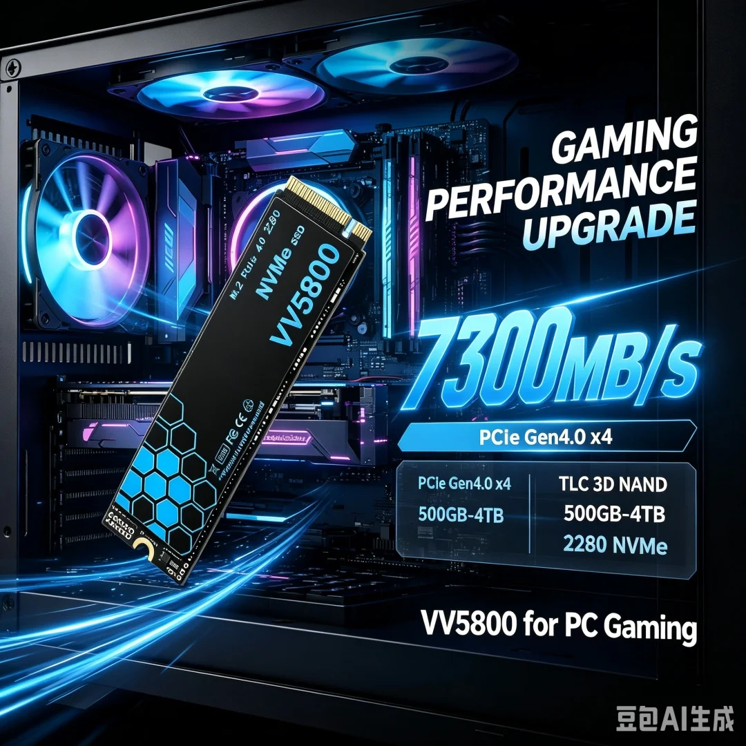 VV5800 New M.2 NVMe SSD PCIe G - огляд і ціна Pc Gaming News