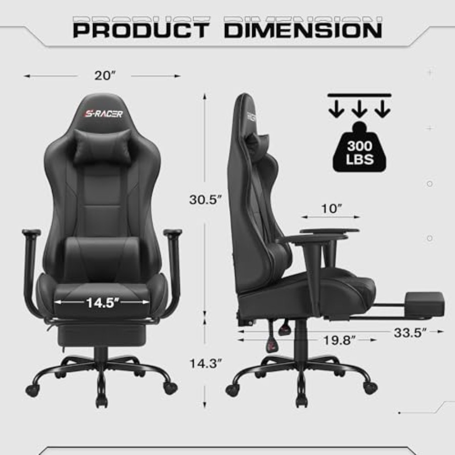 Ergonomic Gaming Chair for Hom - огляд і ціна Gaming Chair
