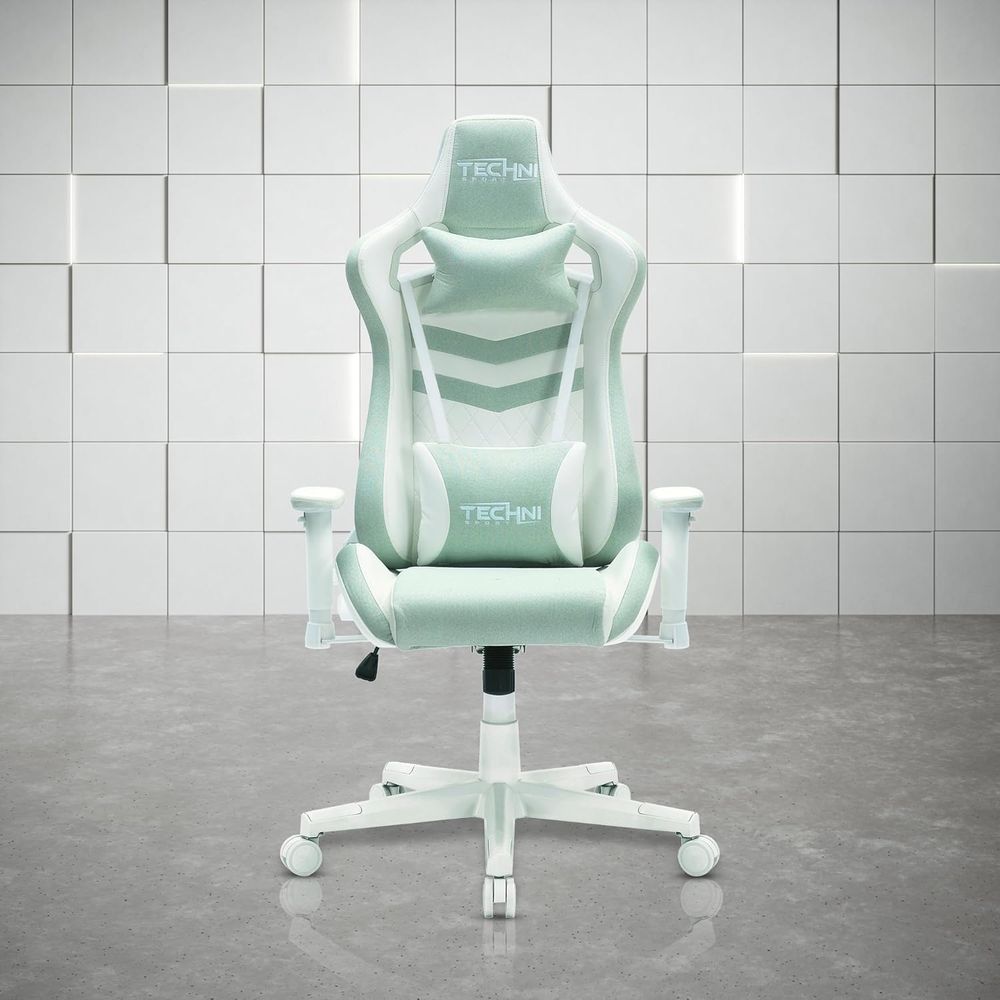 Pastel Green Multi-Layered Fab - огляд і ціна Gaming Chair