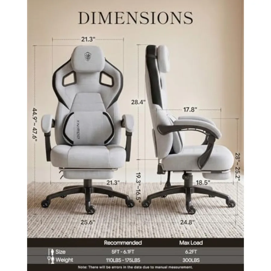 Big and Tall Gaming Chair with - огляд і ціна Gaming Chair