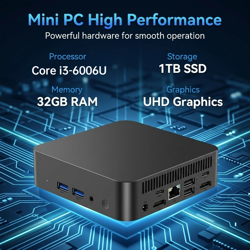 All‑in‑One Mini Gaming Office  - огляд і ціна Pc Gaming I3