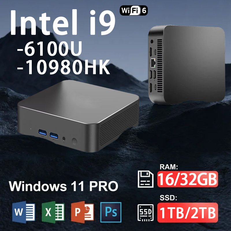 Mini PC Windows 11 Intel Core  - огляд і ціна Pc Gaming I3