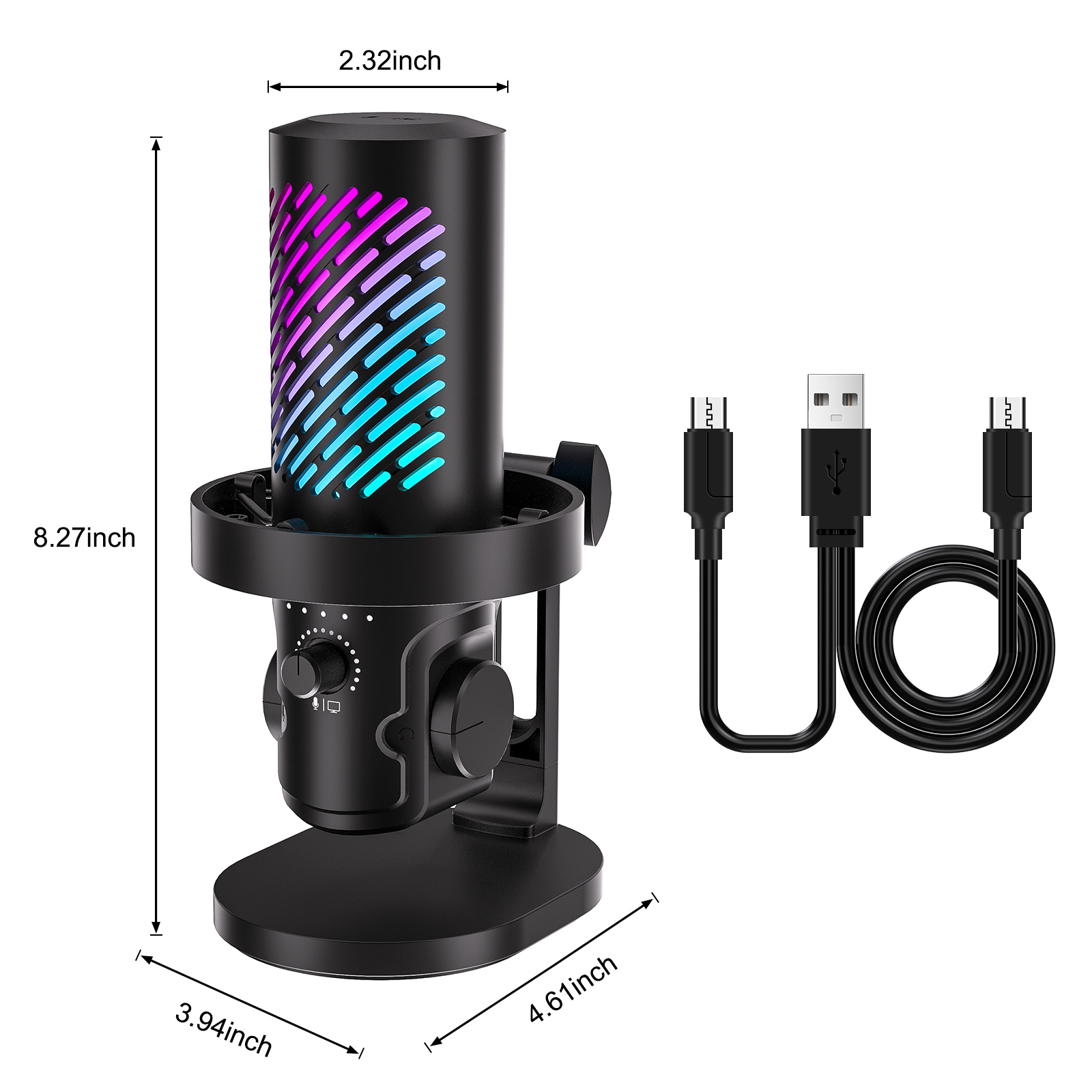 Tenlamp CG1 RGB USB Streaming  - огляд і ціна Pc Gaming Youtubers