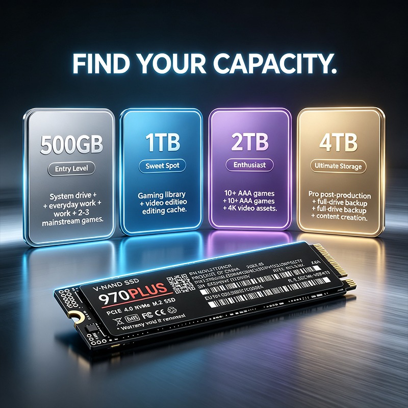 New 970 PLUS 7400MB/s Internal - огляд і ціна Pc Gaming News