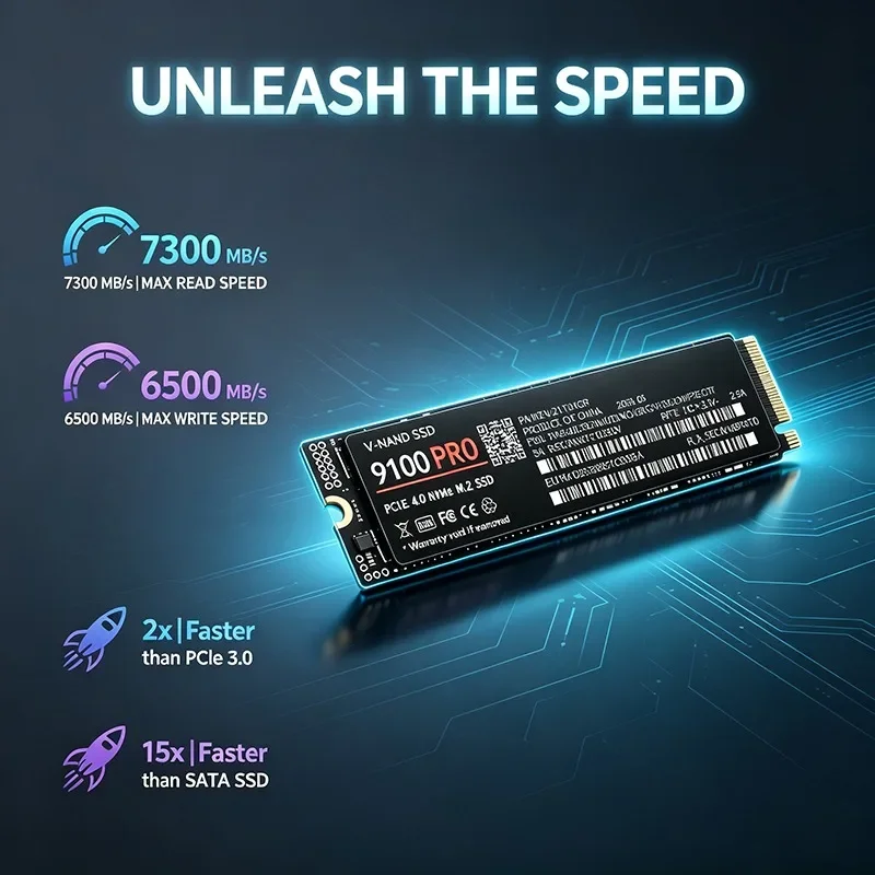 New Arrival 9100 PRO NVMe PCIe - огляд і ціна Pc Gaming News