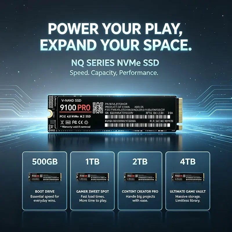 New Arrival 9100 PRO NVMe PCIe - огляд і ціна Pc Gaming News