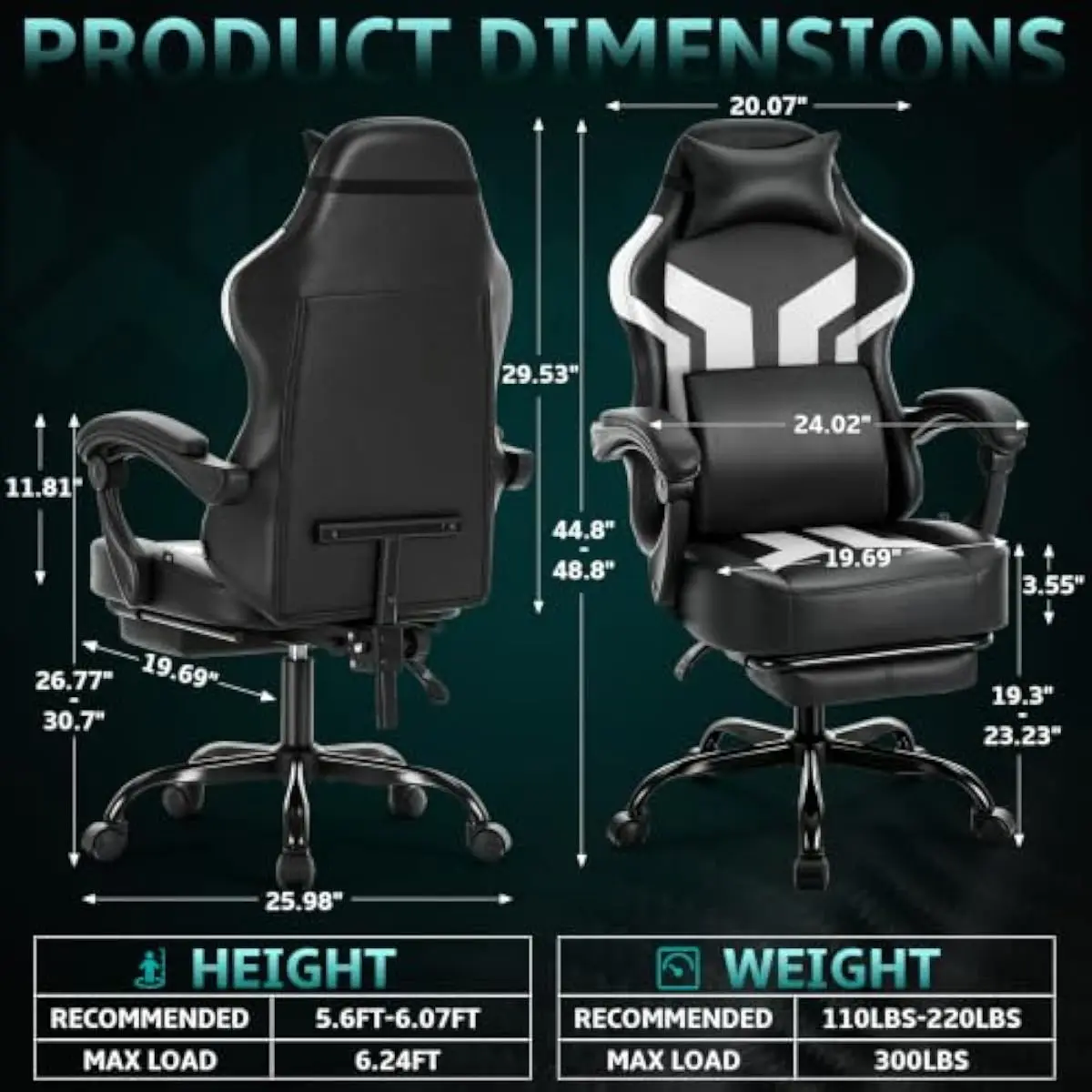 Ergonomic High-Back Gaming Cha - огляд і ціна Gaming Chair