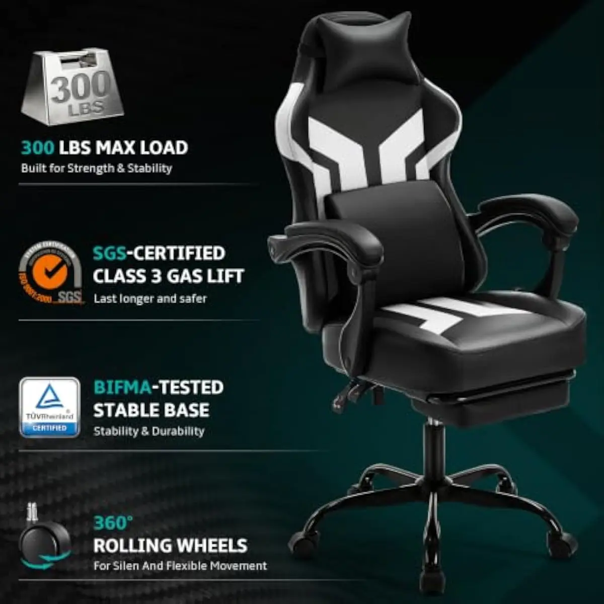 Ergonomic High-Back Gaming Cha - огляд і ціна Gaming Chair