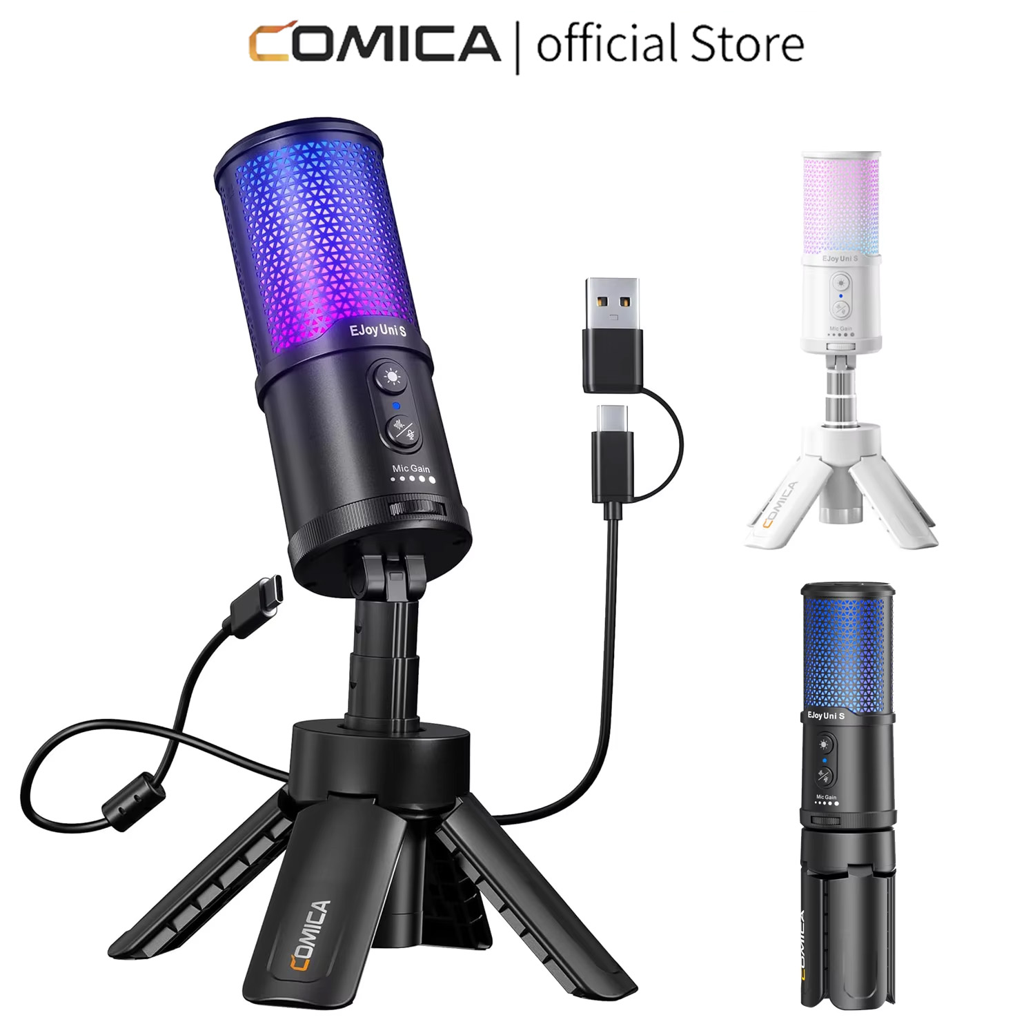 COMICA RGB Gaming USB Condense - огляд і ціна Pc Gaming Youtubers