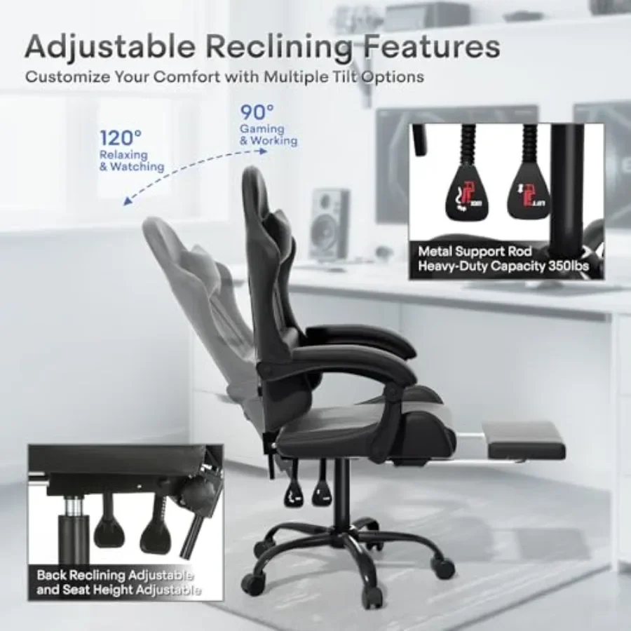 Ergonomic Gaming Chair with Fo - огляд і ціна Gaming Chair