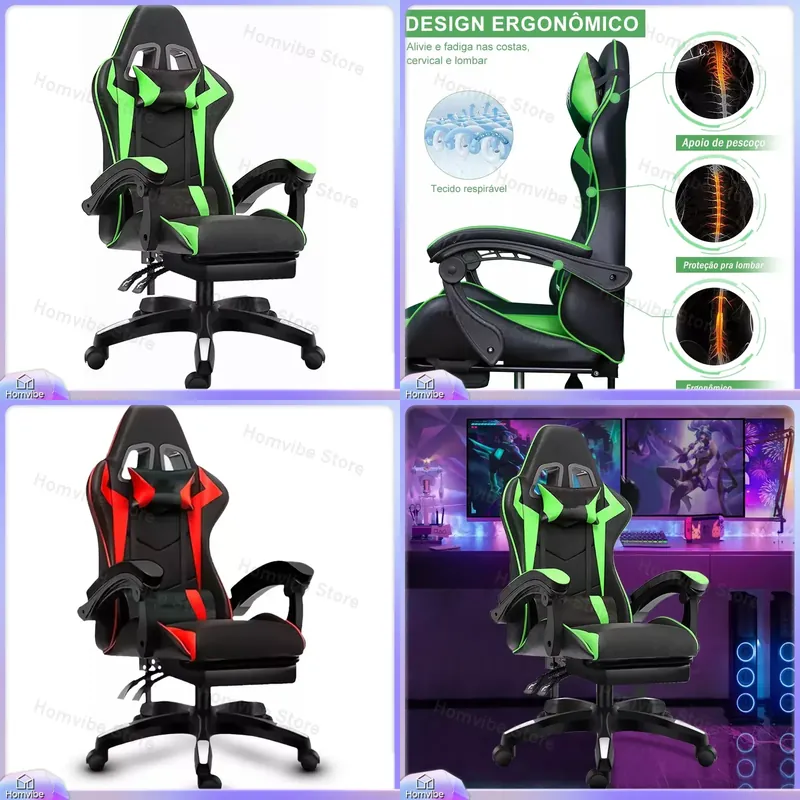 High-Back Ergonomic Gaming Cha - огляд і ціна Pc Gaming Usa