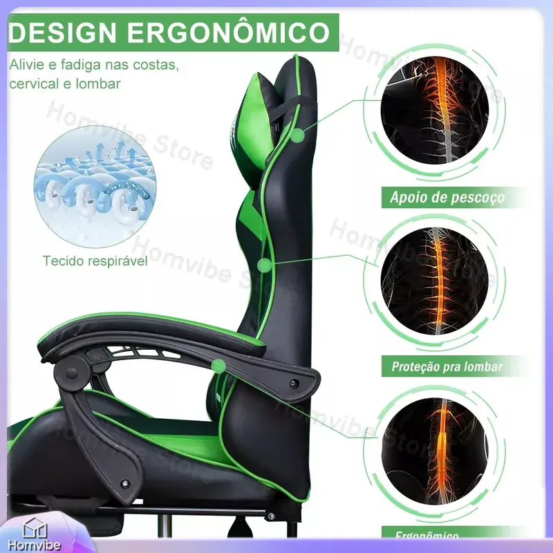 High-Back Ergonomic Gaming Cha - огляд і ціна Pc Gaming Usa