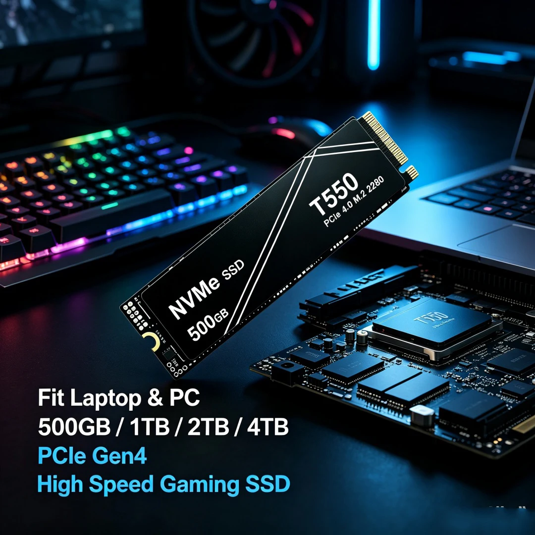 2026 NEW T550 500GB 1TB 2TB 4T - огляд і ціна Pc Gaming News