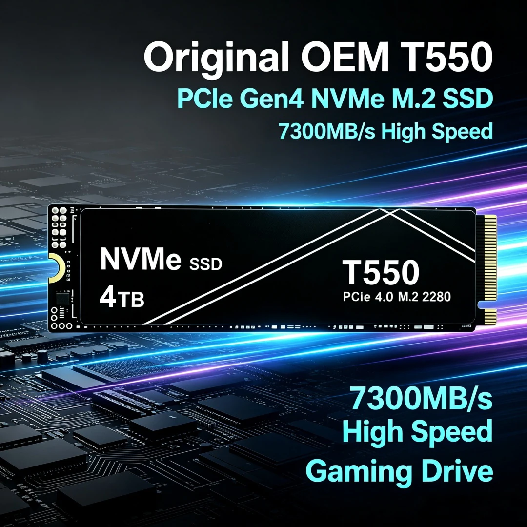2026 NEW T550 500GB 1TB 2TB 4T - огляд і ціна Pc Gaming News